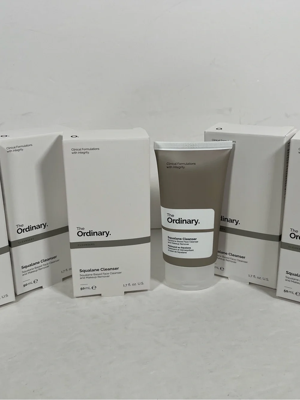 Lot 5x The Ordinary Squalane Cleanser 50ml New in Box